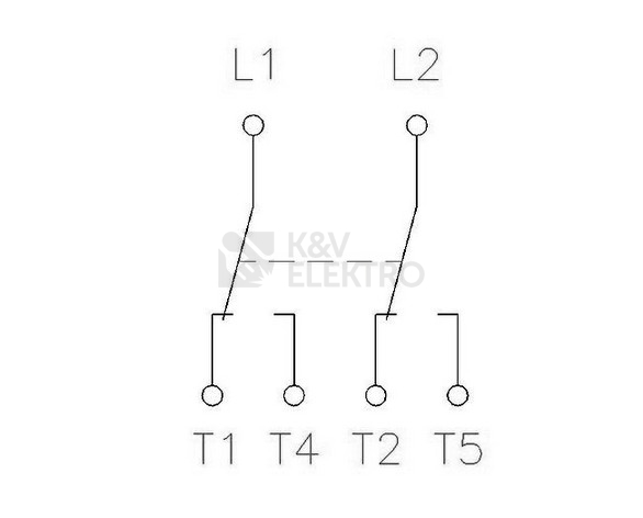 Obrázek produktu Otočný přepínač EATON 2-pól Z-DSU2-12 /Z8-DS 221/ 20A 248874 2