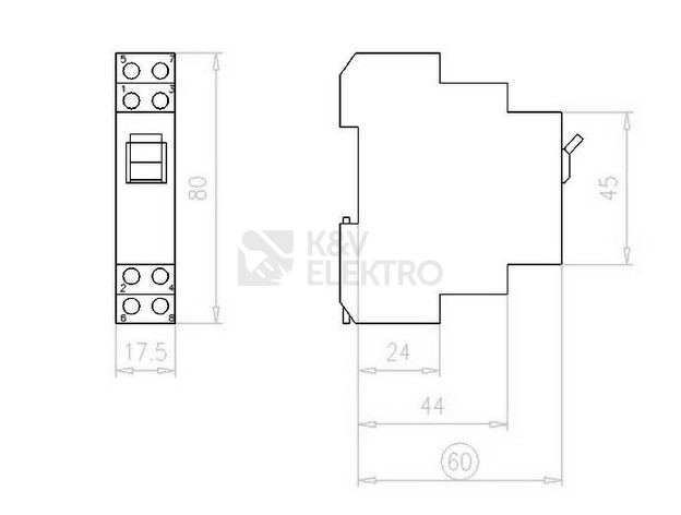 Obrázek produktu Instalační přepínač EATON Z-S/WM 16A 1CO 248345 1