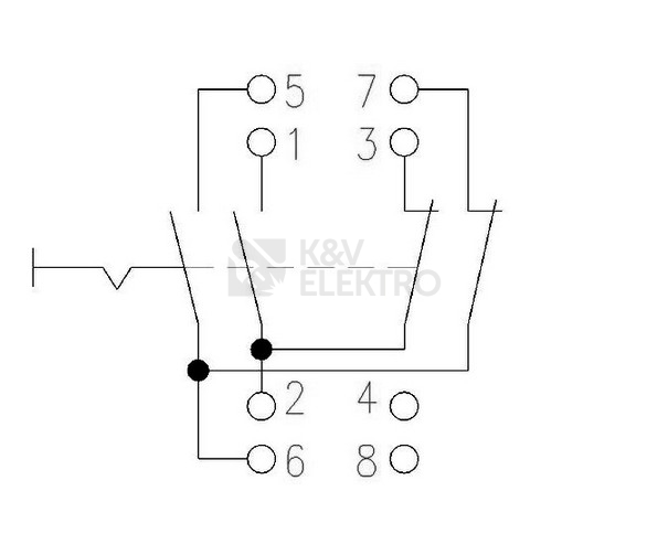 Obrázek produktu Instalační přepínač EATON Z-S/2WM 16A 2CO 248346 2