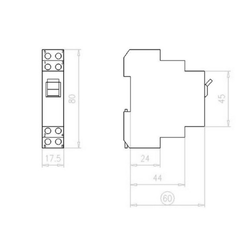 Instalační vypínač EATON Z-S/3S 3NO 16A 248334
