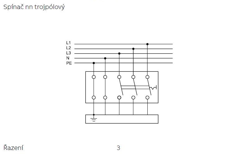 ABB spínač sporáková kombinace nástěnná bílá 39563-13