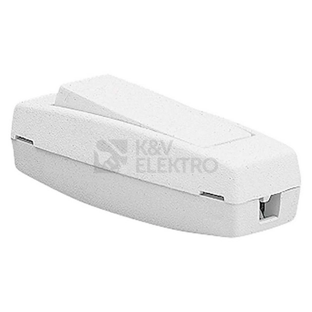 Obrázek produktu Vypínač ABB šňůrový kolébkový 3251-01915 2A průchozí bílá 0
