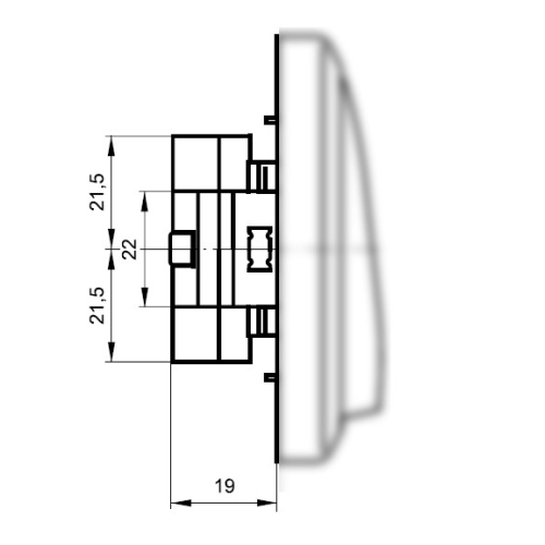 ABB vypínač č.6So, 6S 3558-A25342 se svorkou N