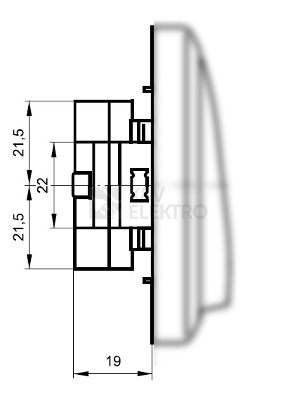 Obrázek produktu  ABB vypínač č.6So, 6S 3558-A25342 se svorkou N 2