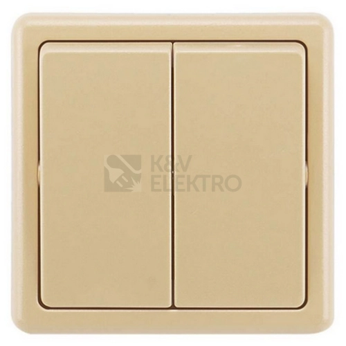 ABB Classic vypínač č.5 béžová 3553-05289 D2