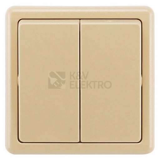 Obrázek produktu ABB Classic vypínač č.5 béžová 3553-05289 D2 0