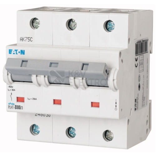 Jistič EATON PLHT-80/3/C 80A PLHT-C80/3 248039
