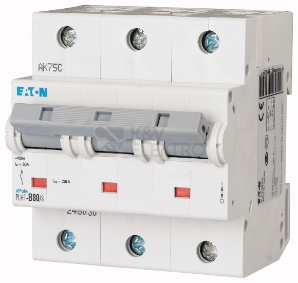 Obrázek produktu Jistič EATON PLHT-80/3/C 80A PLHT-C80/3 248039 0