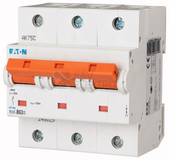 Obrázek produktu Jistič EATON PLHT-C63/3 63A 248038 0