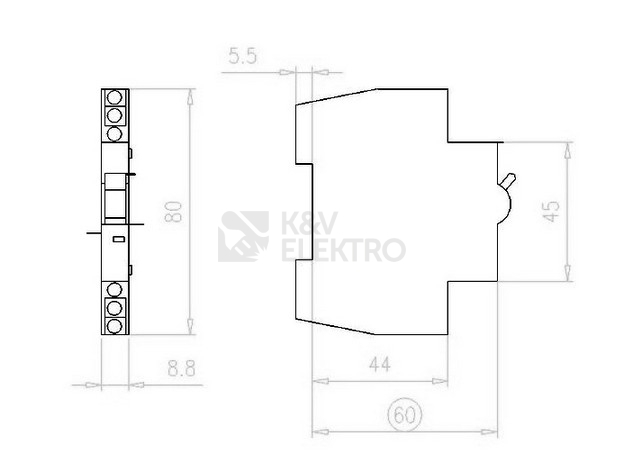 Obrázek produktu Pomocný kontakt EATON Z-NHK 248434 1