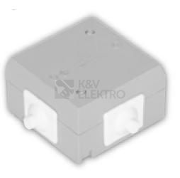 Obrázek produktu Krabicová rozvodka SEZ 6456-12 šedá, se svorkovnicí 0