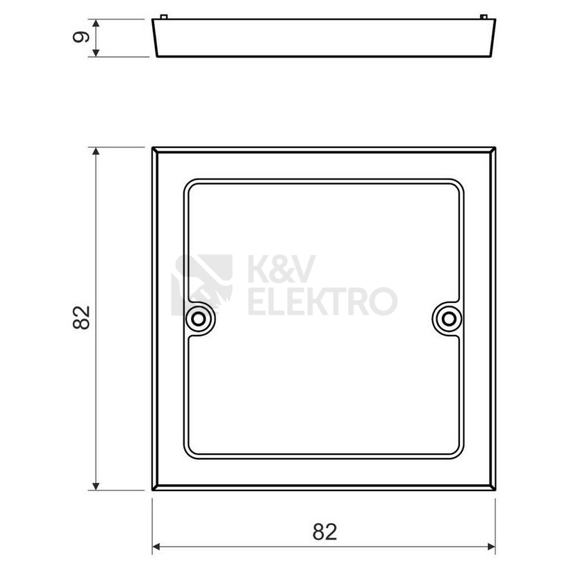 Obrázek produktu Víčko KOPOS VLK 80 HB bílá 1