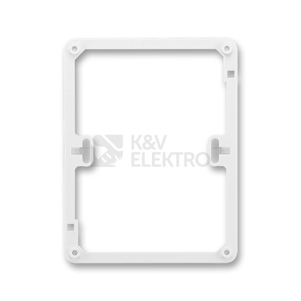 Obrázek produktu ABB rámeček distanční 5914-0169 B1 pro dvojzásuvku Classic, Swing jasně bílá 0