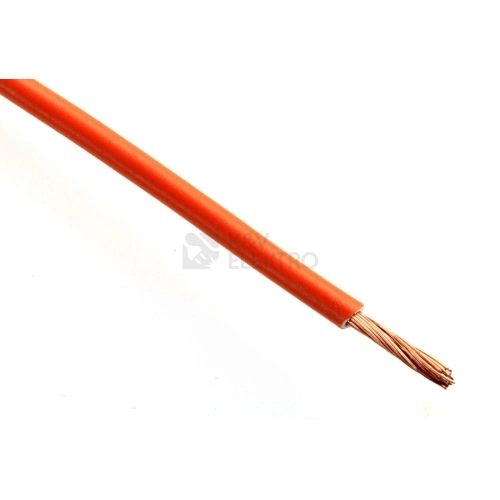 Vodič H05V-K 1 oranžová (CYA 1) (100m)