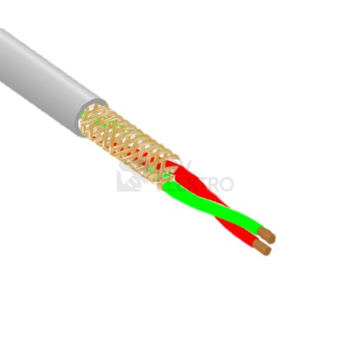  Reproduktorový kabel MK 2x0,75 stíněný