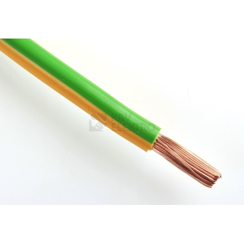 Vodič H07V-K 10 žlutozelená (CYA 10) metráž