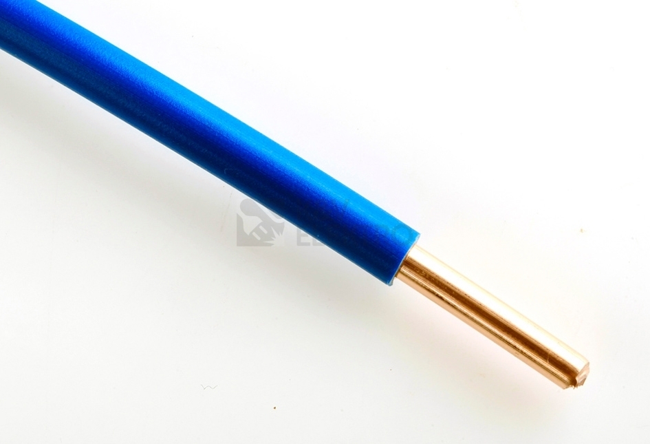 Obrázek produktu Vodič H07V-U 6 tmavě modrá (CY 6) 0