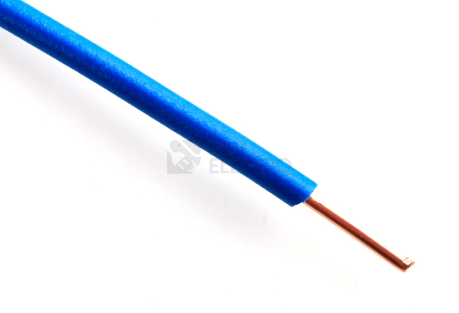 Obrázek produktu Vodič H07V-U 2,5 tmavě modrá (CY 2,5) (100m) 0