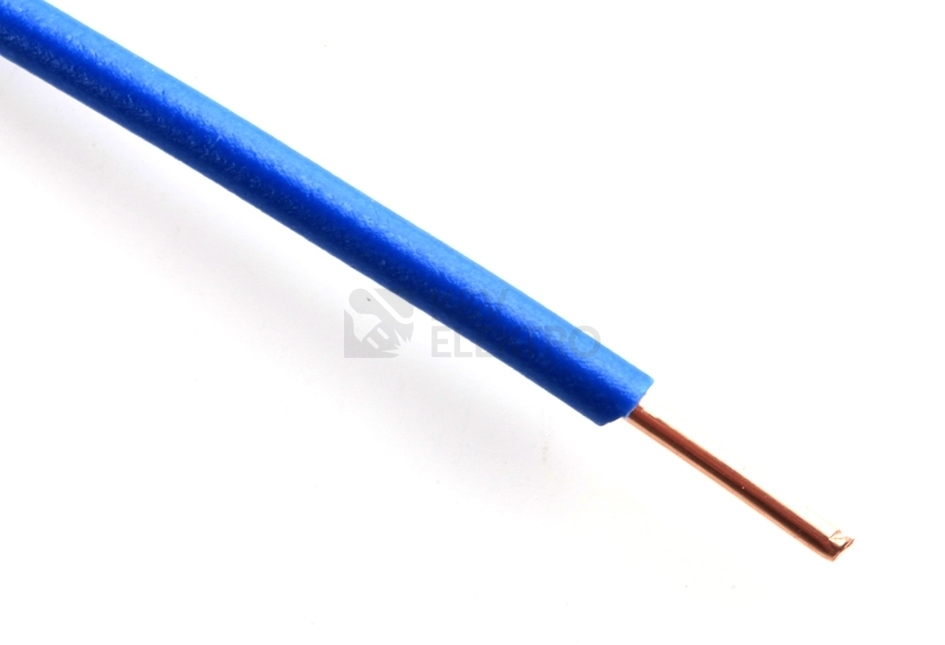 Obrázek produktu Vodič H07V-U 1,5 světle modrá (CY 1,5) (100m) 0
