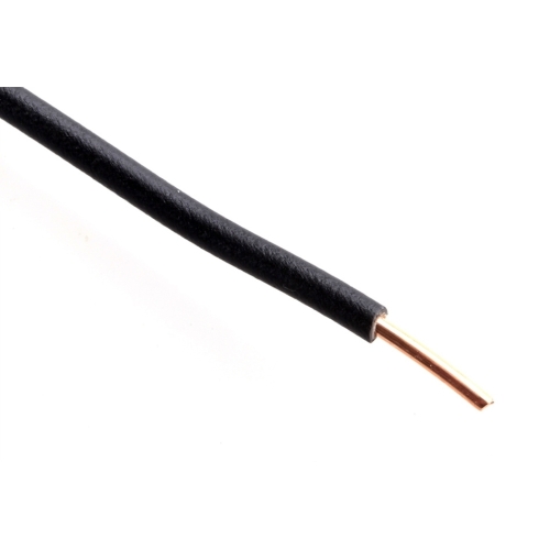 Vodič H05V-U 1 černá (CY 1) (100m)