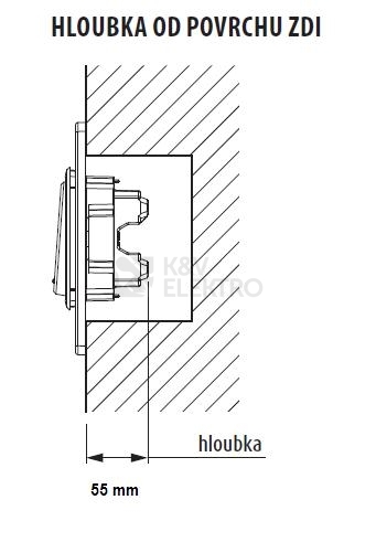 Obrázek produktu Bticino Living.Light montážní deska 2moduly AIR LN4702E 1