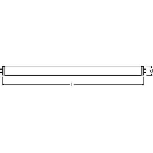 Zářivková trubice OSRAM LUMILUX L 18W/830 T8 G13 teplá bílá 3000K 600mm (obrázek 5)