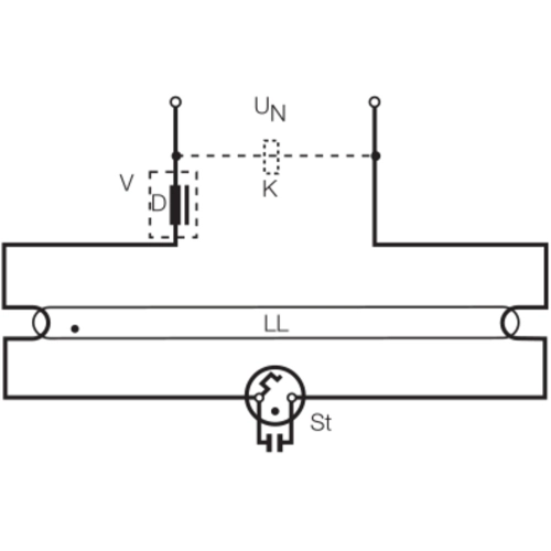 Zářivková trubice OSRAM LUMILUX L 18W/830 T8 G13 teplá bílá 3000K 600mm (obrázek 3)