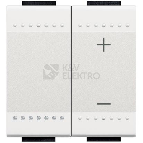  Bticino Living.Light univerzální stmívač 3-400VA 2moduly tech N4411N