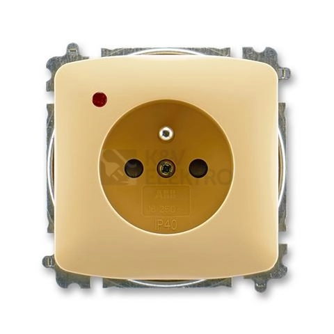 Obrázek produktu ABB Tango zásuvka béžová 5599A-A02357 D s přepěťovou ochranou 0