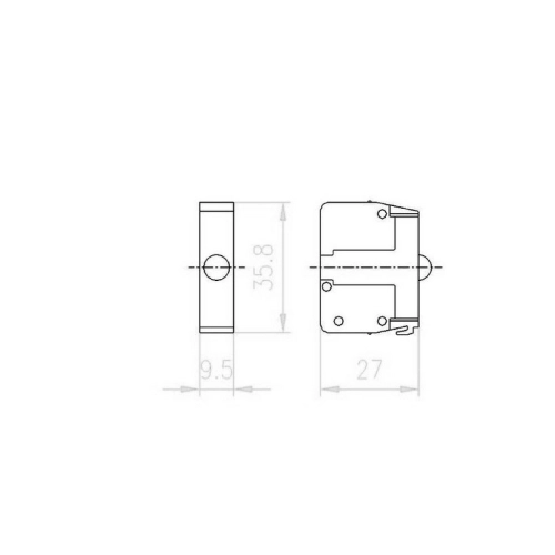 Ledka modrá čelní upevnění šroubové svorky 12-30VAC/DC 8-15mA EATON M22-LED-B /218057/ (obrázek 4)