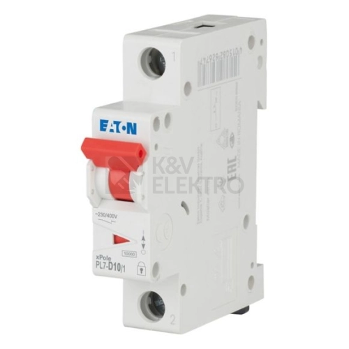 Jistič EATON PL7-D10/1 10A 262714