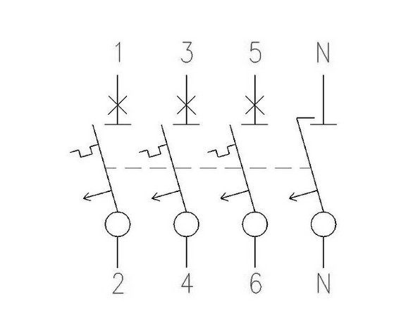 Jistič EATON PL7-25/3N/B 25A PL7-B25/3N 263987 (obrázek 3)