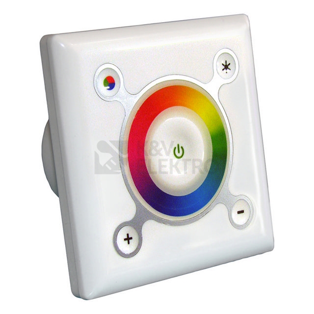 Obrázek produktu Nástěnný ovladač McLED pro řízení RGB LED pásků ML-113.025.85.0 0