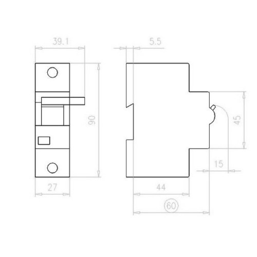 Vypínací spoušť 12-60V EATON Z-LHASA/24 248441