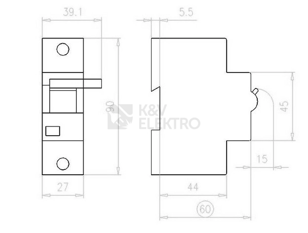 Obrázek produktu Vypínací spoušť 12-60V EATON Z-LHASA/24 248441 1