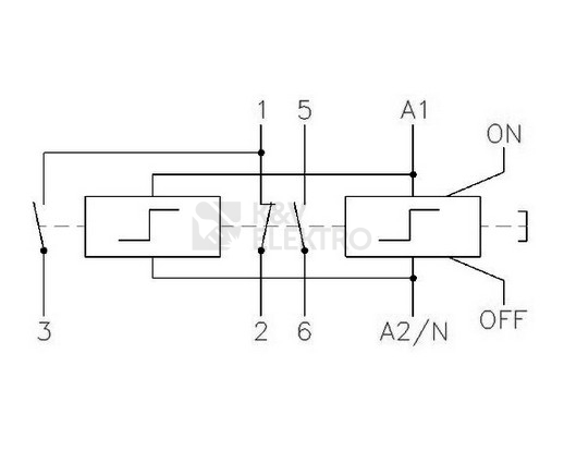 Obrázek produktu EATON IMPULZNI RELE 230V 1CO 1NO Z-SC230/1S1W 2