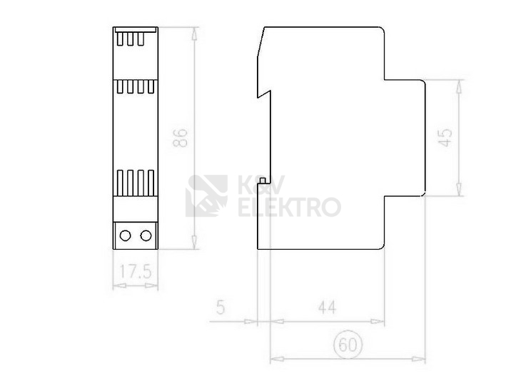 Obrázek produktu Zvonek 12V AC EATON ASBELL12 167394 1