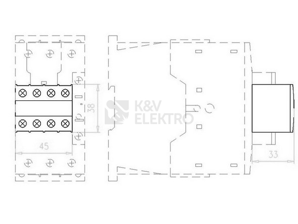 Obrázek produktu POM. KONTAKTY 3Z 1V DILM150-XHI31 1