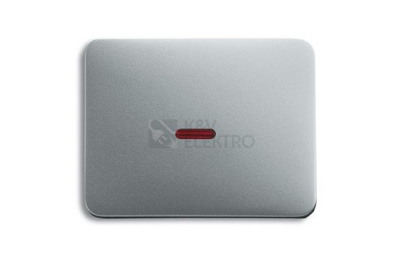 Obrázek produktu ABB Alpha exclusive kryt vypínače s průzorem titanová 3558B-A653266 0