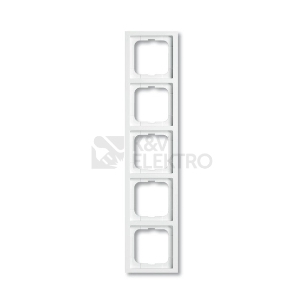 Obrázek produktu ABB Future Linear pětirámeček studio bílá 1754-0-4239 (1725-184K) 2CKA001754A4239 0