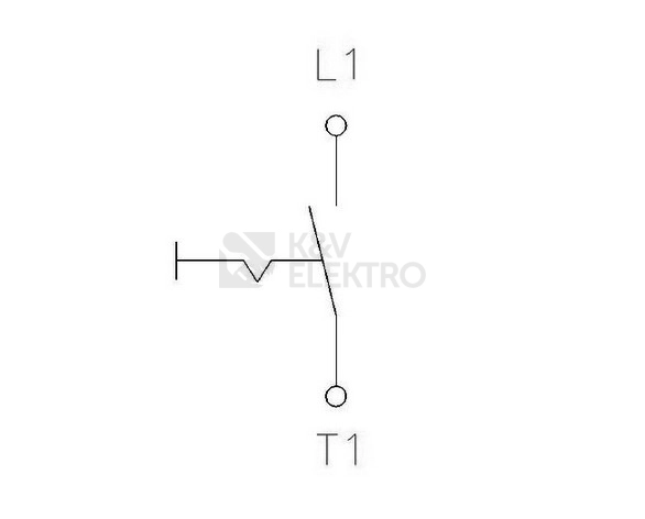 Obrázek produktu Otočný přepínač EATON 1-pól Z-DSA1-01 /Z8-DS 200/ 20A 248868 2
