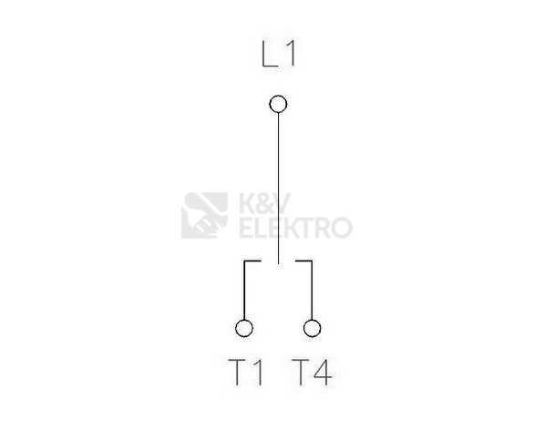 Obrázek produktu Otočný přepínač EATON 1-pól Z-DSU1-102 /Z8-DS 210/ 20A 248869 2