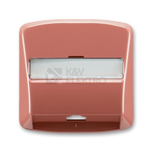 ABB Tango kryt zásuvky telefonní červená 5013A-A00213 R2