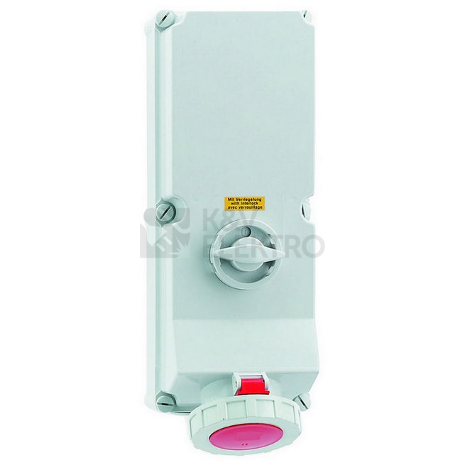 Obrázek produktu ZASUVKA 125A 4p 400V 6h IP67 16621 0