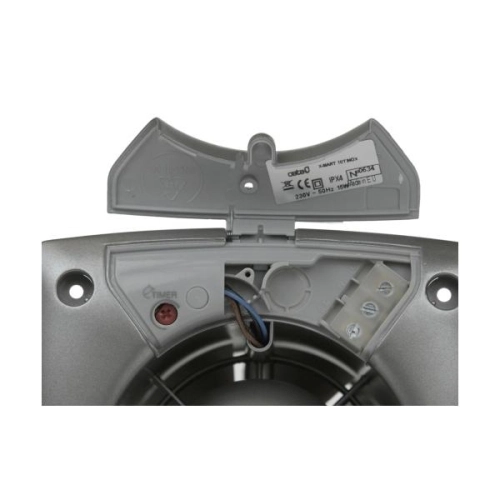 Axiální koupelnový ventilátor s časovým doběhem CATA X-MART 10 T INOX (obrázek 7)
