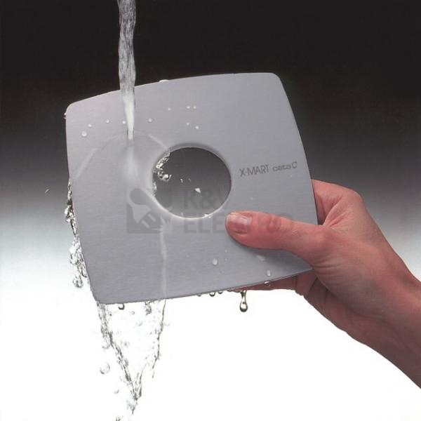 Obrázek produktu Axiální koupelnový ventilátor s časovým doběhem CATA X-MART 10 T INOX 5