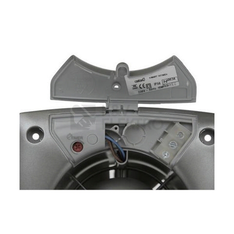 Obrázek produktu Axiální koupelnový ventilátor s časovým doběhem CATA X-MART 10 T INOX 12