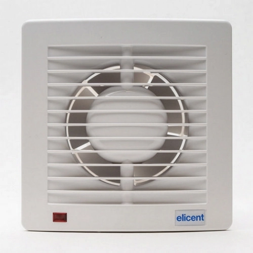 Axiální koupelnový ventilátor se zpětnou klapkou a časovým doběhem E-STYLE 100 PRO T (obrázek 6)