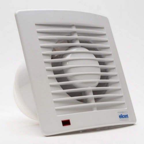 Axiální koupelnový ventilátor se zpětnou klapkou a časovým doběhem E-STYLE 100 PRO T (obrázek 7)