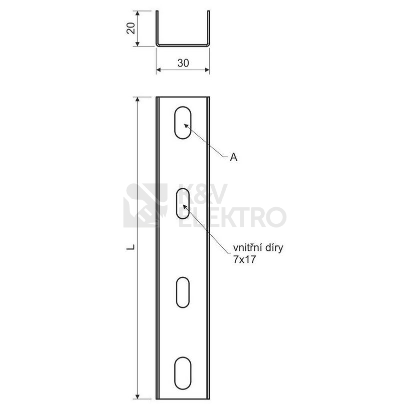 Obrázek produktu Závěs KOPOS Mars NZ 125 S 2